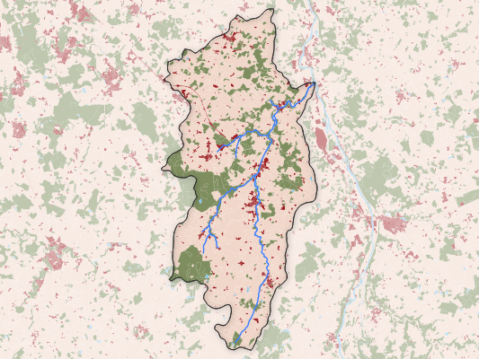 © Agence Européenne de l'Environnement, Service de la donnée et des études statistiques du Ministère de la Transition Écologique et de la Cohésion des Territoires (SDES - MTECT) (BD Corine Land Cover 2018).